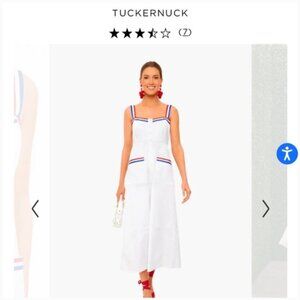 Tuckernuck White Grace Dress Small S NWT